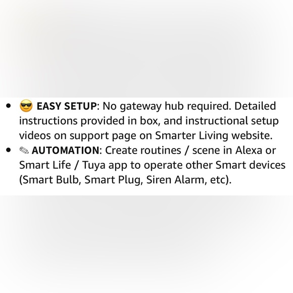 Smart Wifi Door and Window Sensor (2 Pack) - Picture 11 of 12